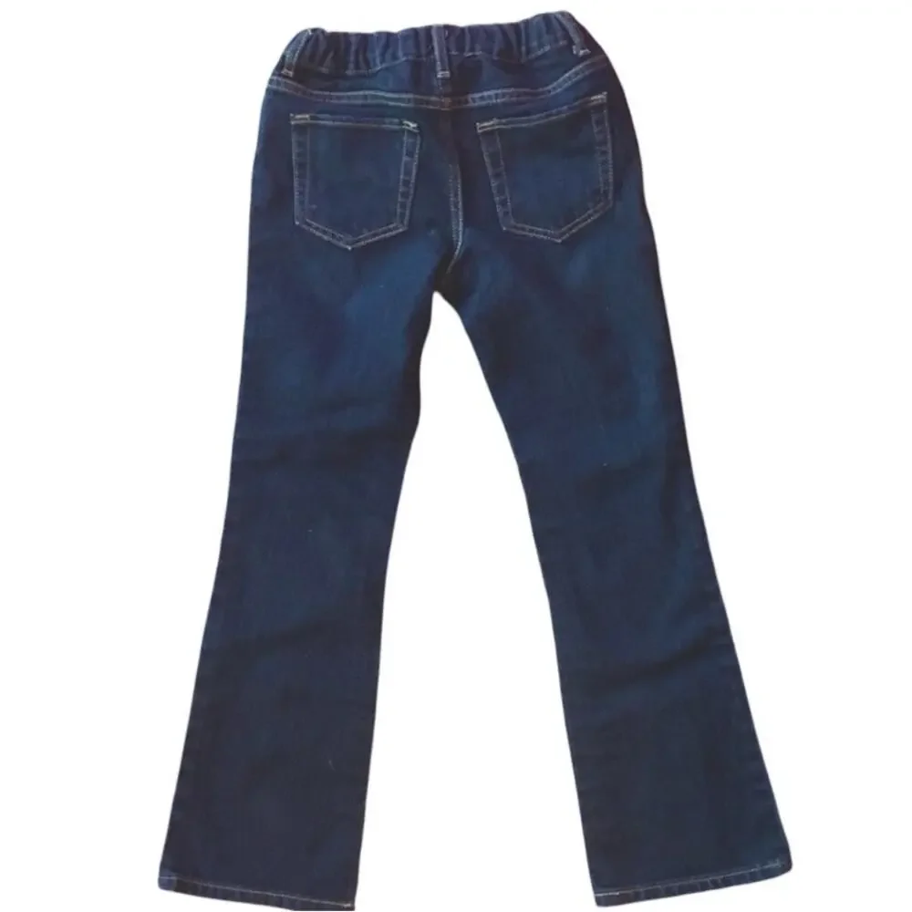 Girl Dark Wash Bootcut Jeans